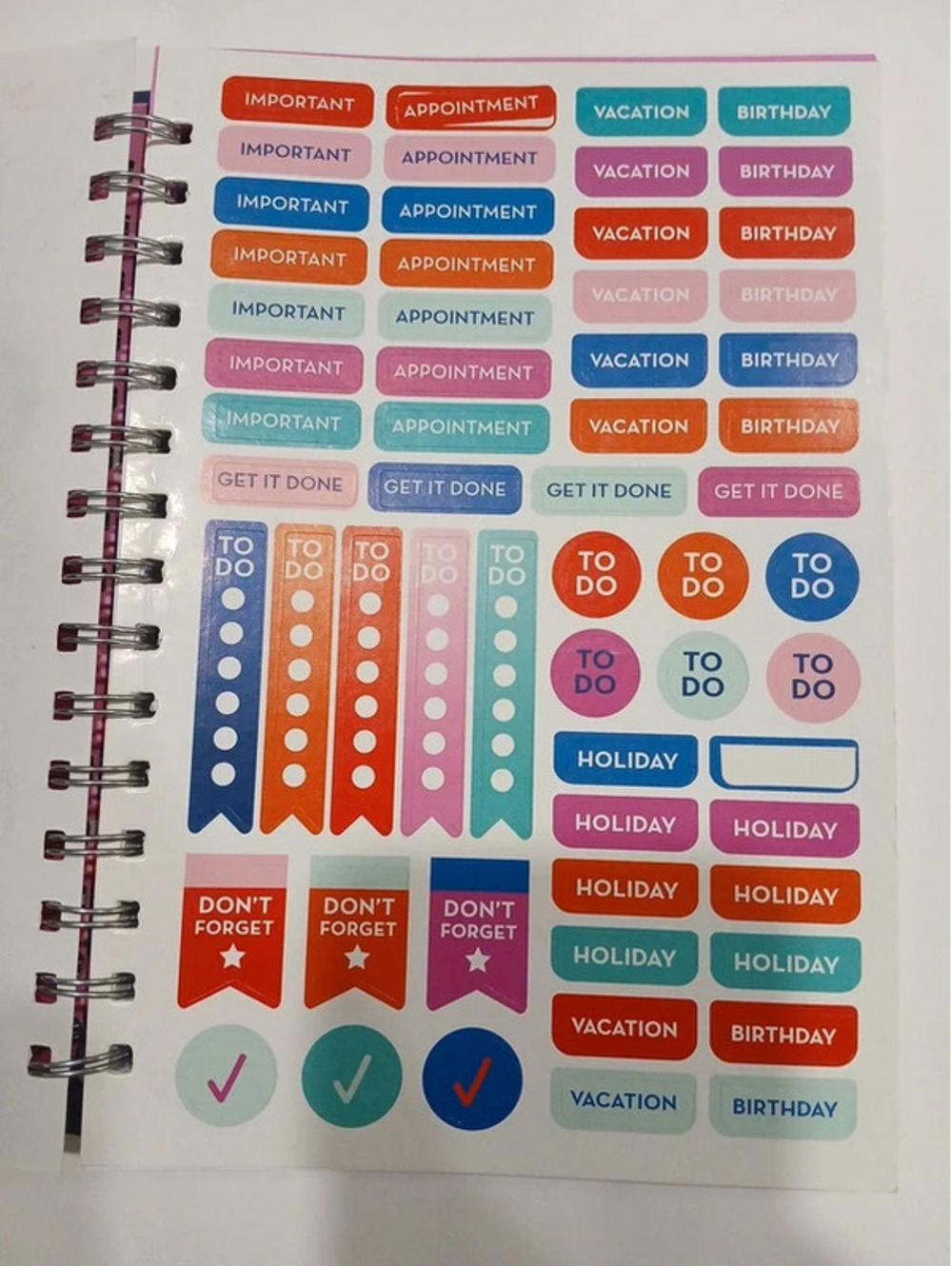 Monthly planer - Picture 3 of 9